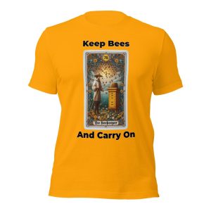 Keep Bees Tarot Unisex T-shirt 01