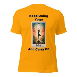 Keep Doing Yoga Tarot Unisex T-shirt 01
