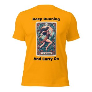 Keep Running Tarot Female Unisex T-shirt 01