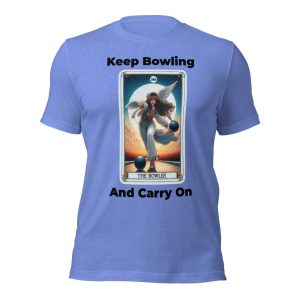 Keep Bowling Tarot Female Unisex T-shirt 01