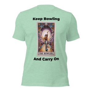 Keep Bowling Tarot Male Unisex T-shirt 01