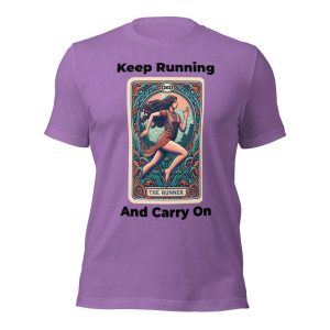Keep Running Tarot Female Unisex T-shirt 01