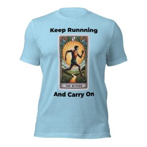 Keep Running Tarot Male Unisex T-shirt 01