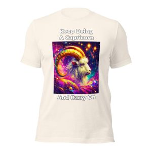 Keep Being A Capricorn Unisex T-shirt Mystic 01